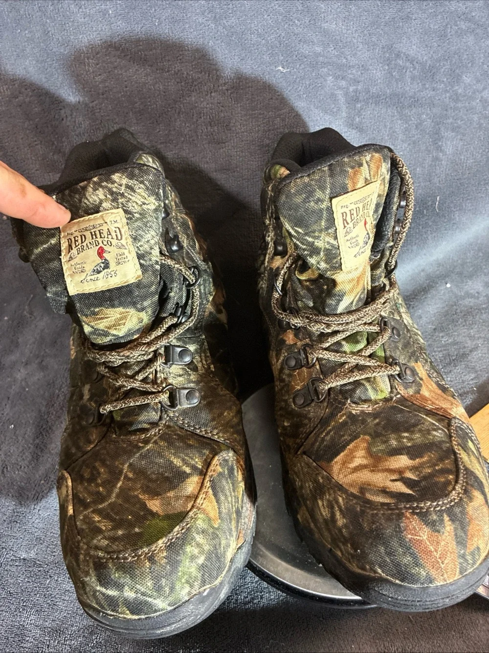 RedHead Timber Buck Men’s Hunting Boots Size 11.5 M Waterproof Camo